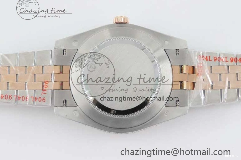 MiroTime 1229 Affordable Datejust 41 SS RG Full Diamonds TWF 1:1 Best Edition Arabic Markers Dial on Jubilee Bracelet A 2385